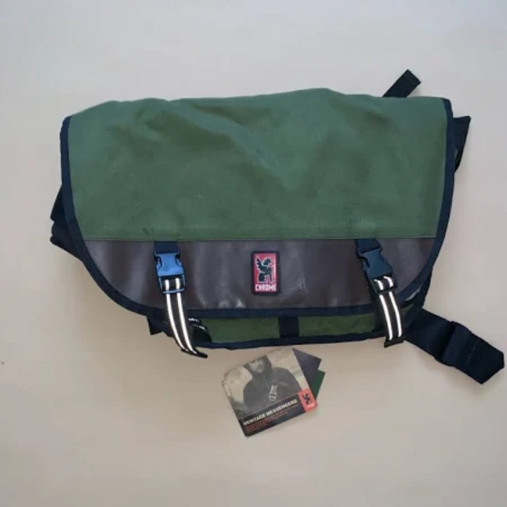 Chrome Messenger Bag